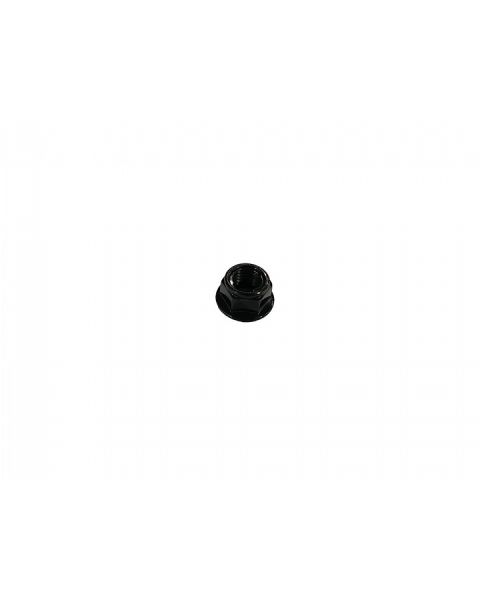 Hexagon Flange Self-Locking Nuts_M10*1.25-S14 (Self-Locking)_Trivalent Black Zinc, Grade 6