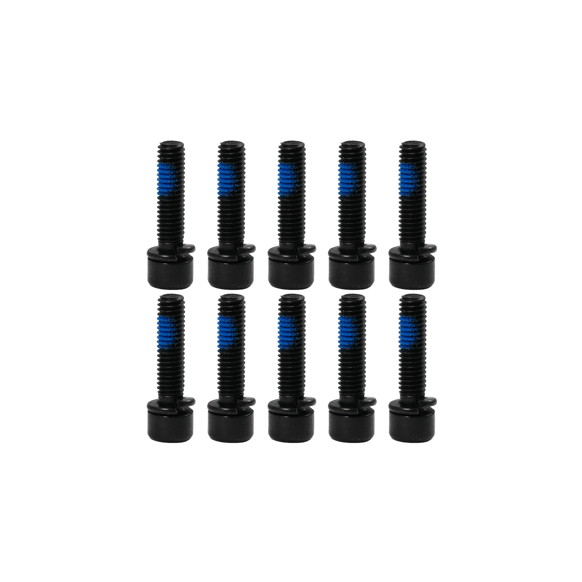 Hexagon socket head, carbon steel spring washer, M6x25 screw