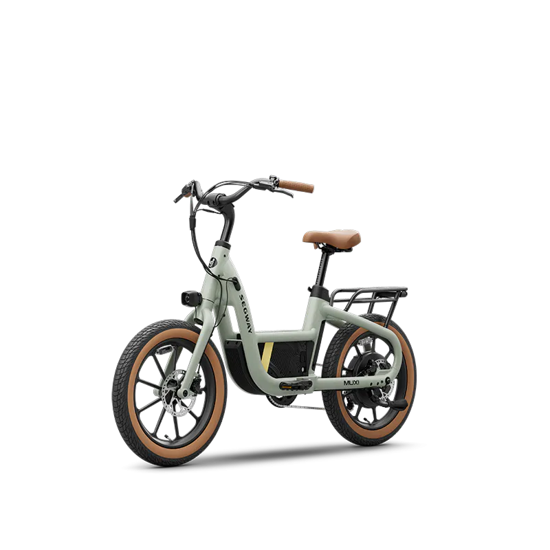 Segway MUXI Cargo Electric Bike front view 2
