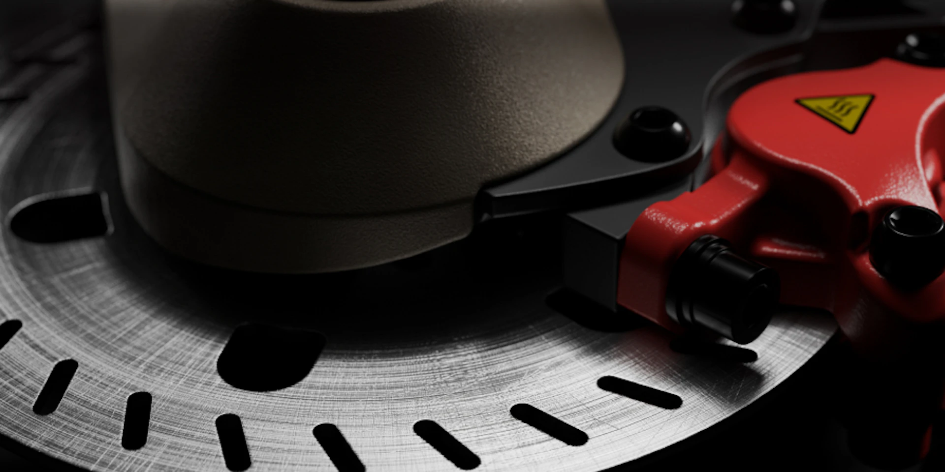 More Braking Power: Front and Rear Hydraulic Disc Brakes