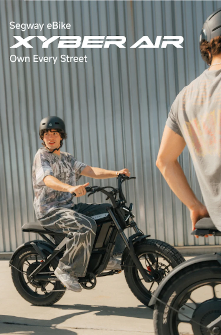 Segway Xyber Air Moto eBike | 750W, 58-Mile Range | Segway USA