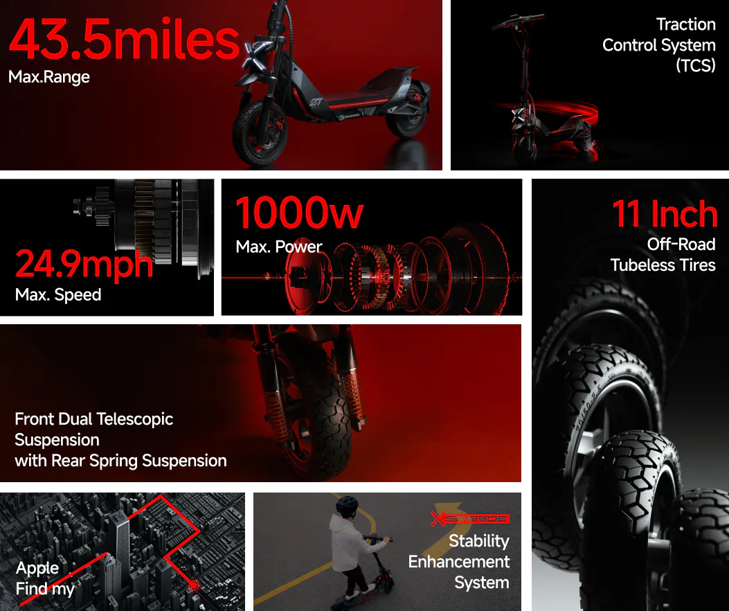 Segway eKickScooter ZT3 Pro | Fast, Powerful & Durable