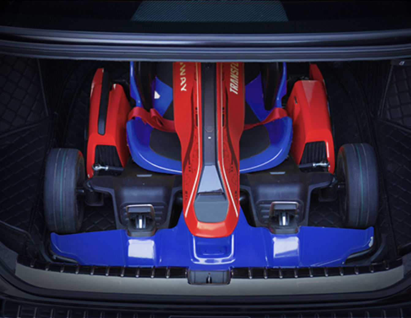 Segway Optimus Prime electric gokart fit into a trunk