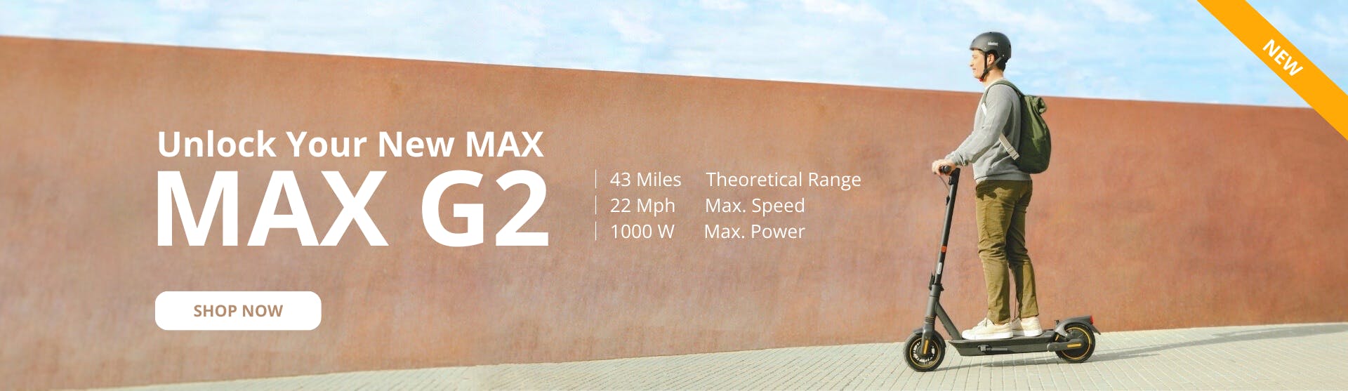 Ninebot KickScooter MAX G2 by Segway Folding 22 MPH Max Speed 43 Mile Range