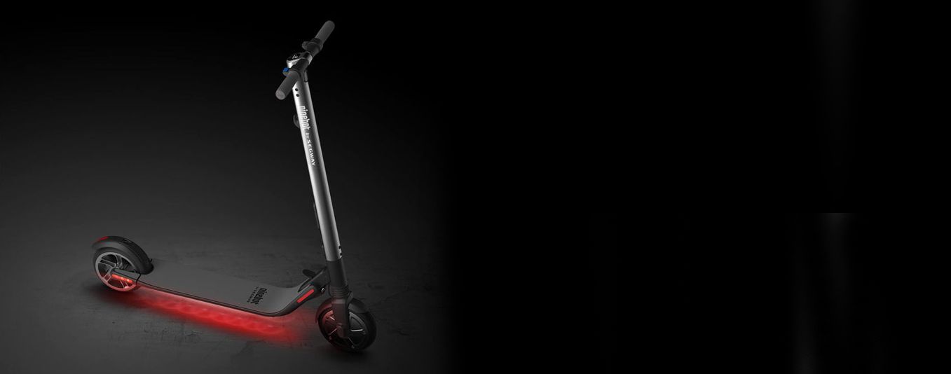 Ninebot KickScooter by Segway (ES2) Dark Grey | Upgraded Mobility